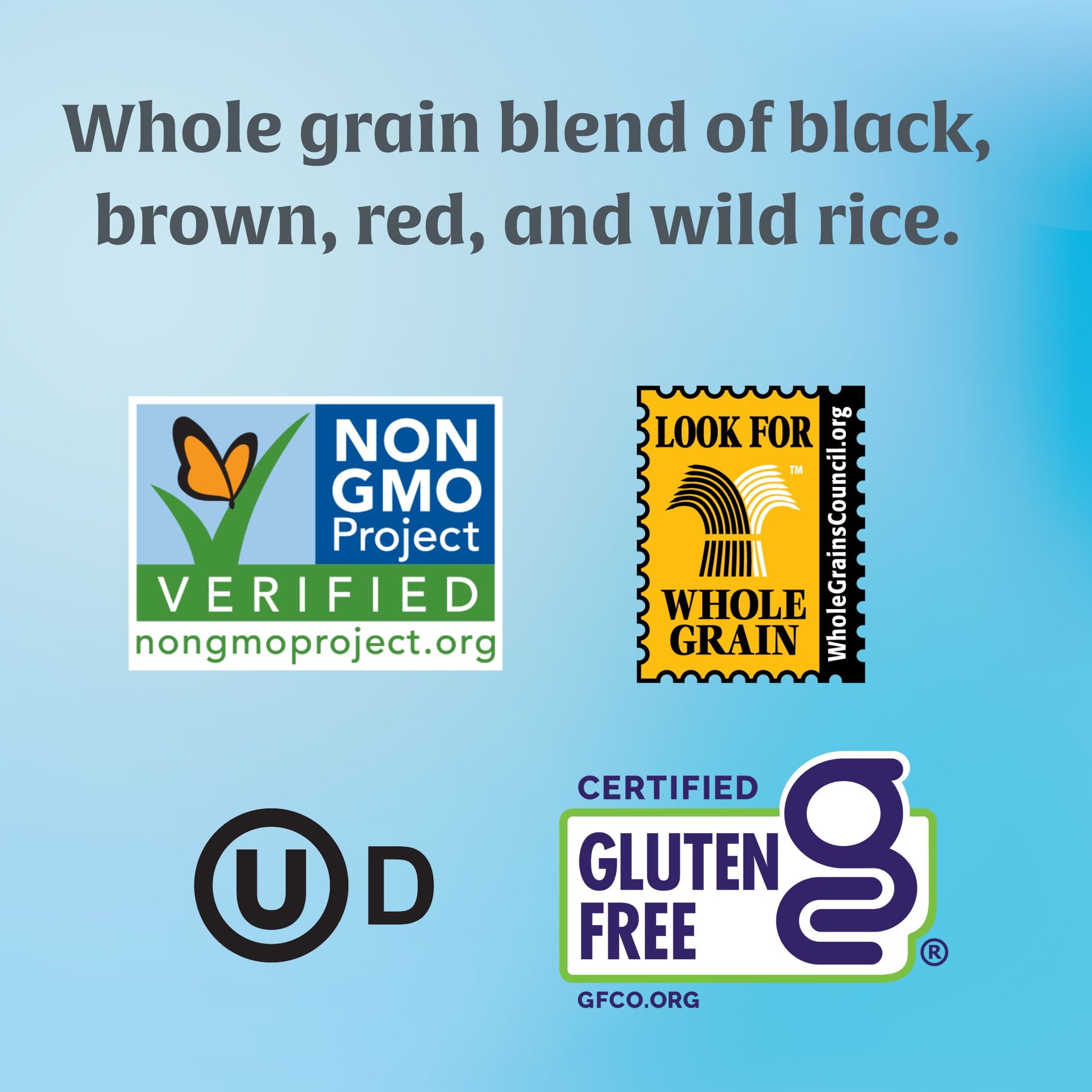 Lundberg Sustainable Wild Blend Rice - Gluten Free, Vegan, 1lb Resealable Bag — grocery product, view 5