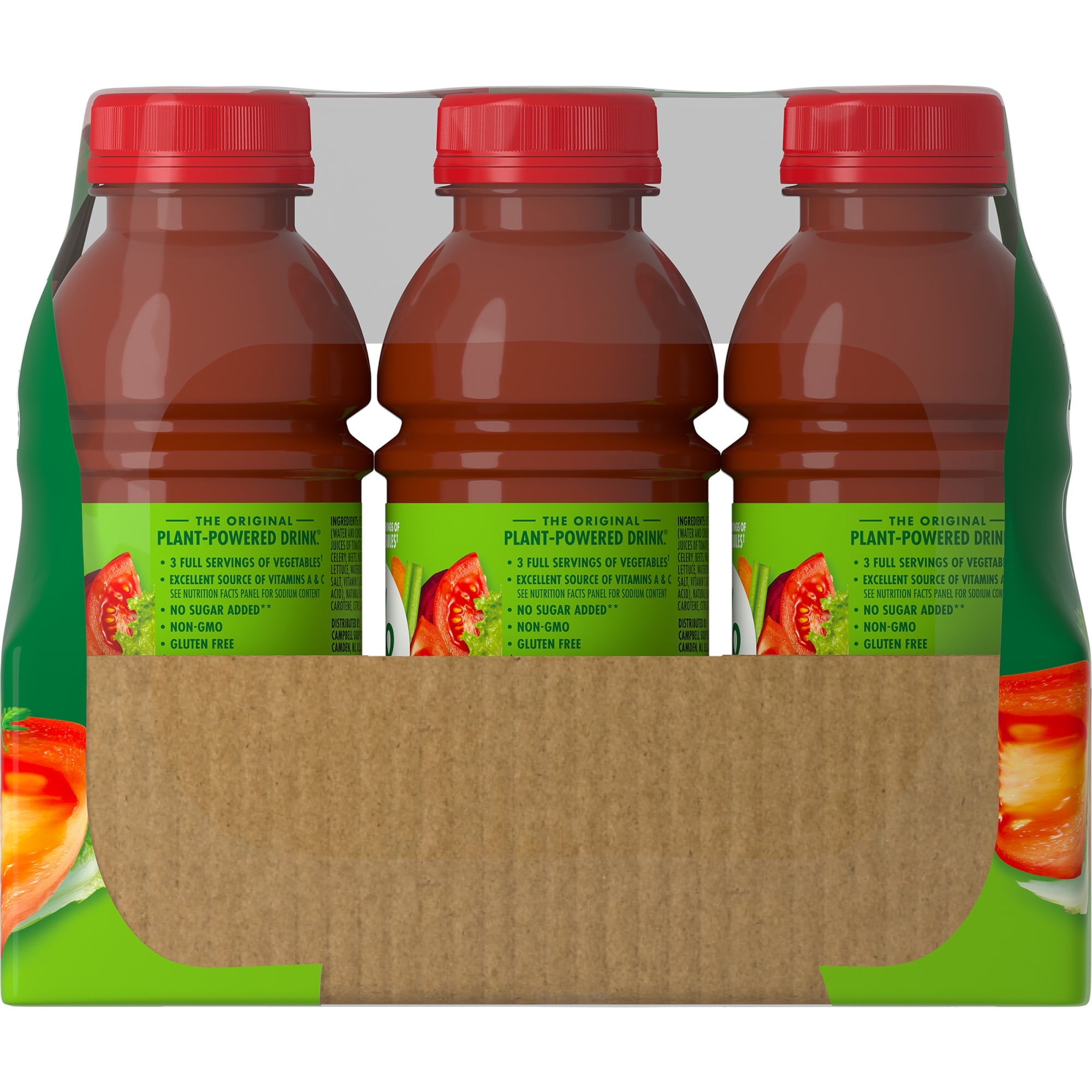 V8 Original 100% Vegetable Juice, 12 fl oz Bottle, 12 Count — coffee and drinks product, view 10