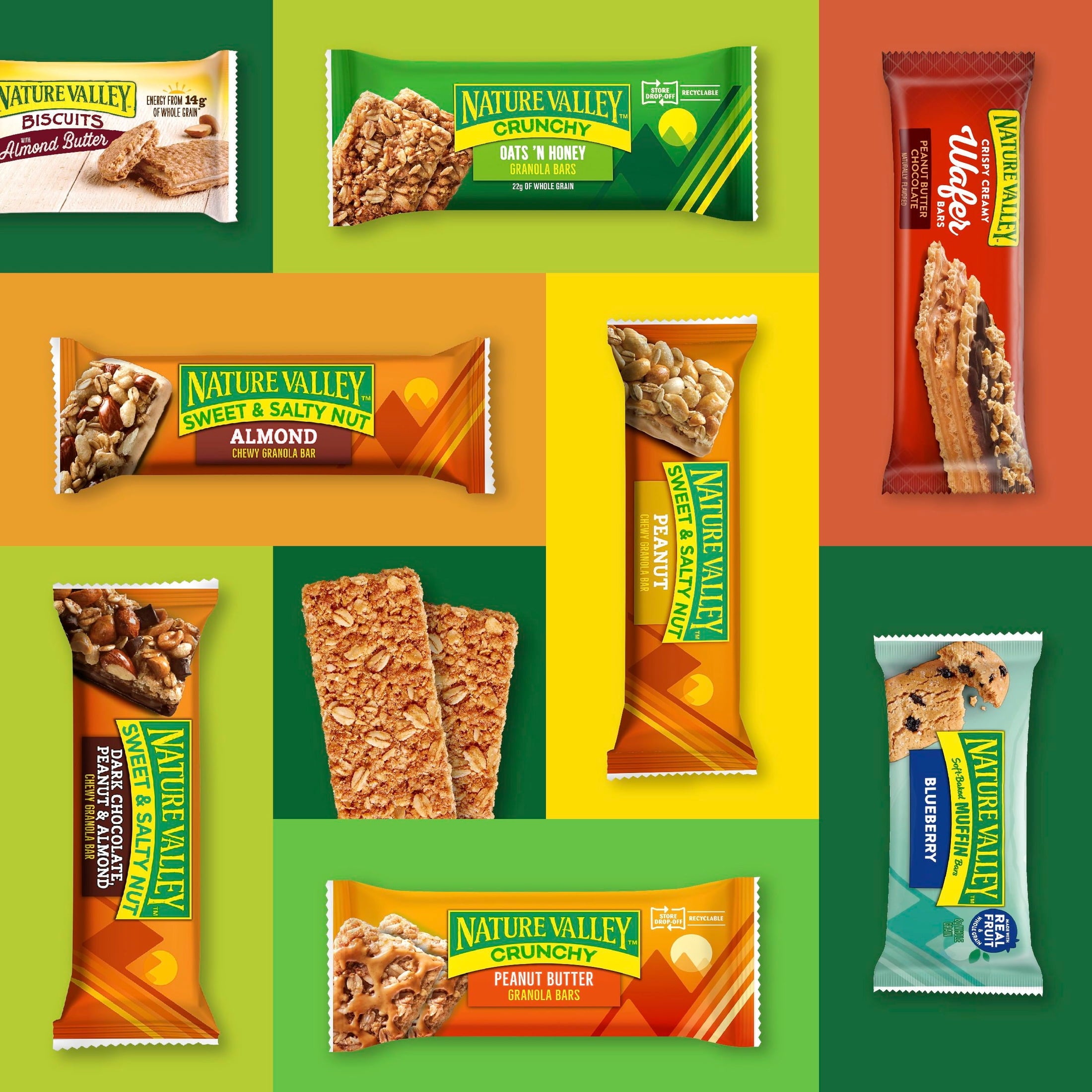Nature Valley Biscuit Sandwiches, Cinnamon Almond Butter, 10 Bars, 13.5 oz — grocery product, view 7