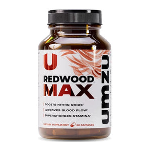 UMZU Redwood MAX 60 Capsules | Boost Nitric Oxide, Blood Flow & Stamina — dietary supplement