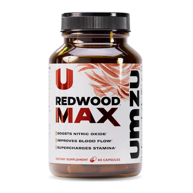 UMZU Redwood MAX 60 Capsules | Boost Nitric Oxide, Blood Flow & Stamina — dietary supplement