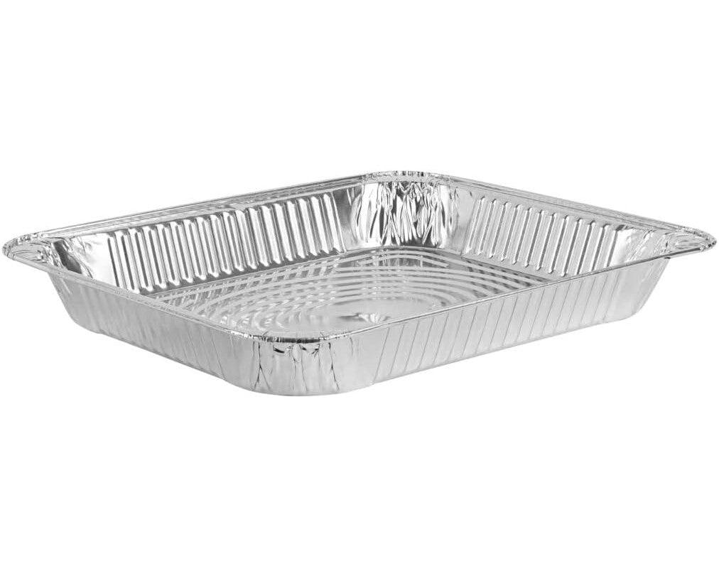Aluminum Half Size Shallow Pan (100/Case) — foil pans and trays