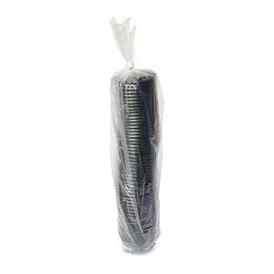 Black Coffee Cup Lids 4oz (1000/case) — food service cups and containers