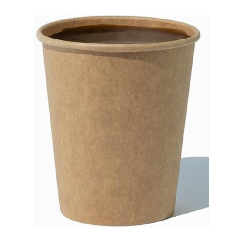 Coffee Cup Single Wall Printed 8oz (1000/case) — food service cups and containers