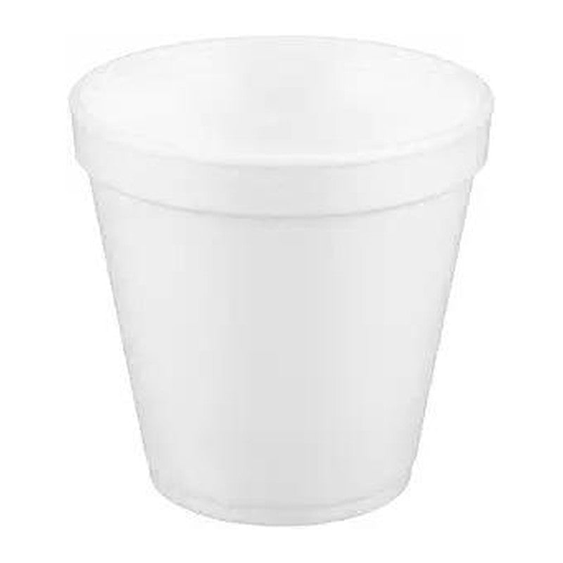Dart 16MJ20 16 0z White Food Container (500/case) — food service cups and containers