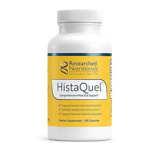 Researched Nutritionals HistaQuel - Mast Cell Support - Supports Normal Histamine Production & Immune System Response wi