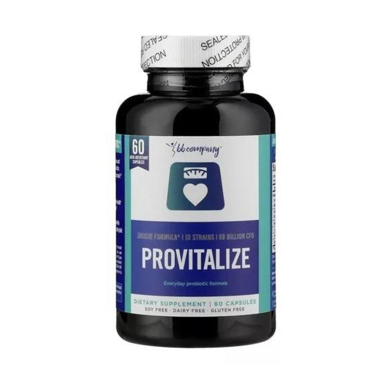 Better Body Co. Provitalize Best Natural Weight Management Probiotic - 60 Capsules — dietary supplement