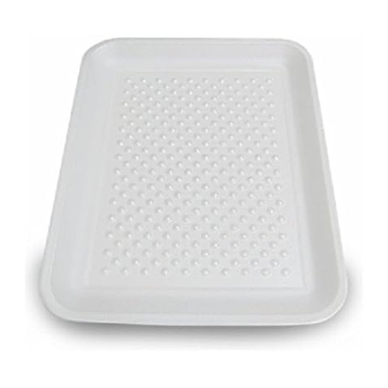 Meat Foam Tray 4PP White (400/case) — foil pans and trays