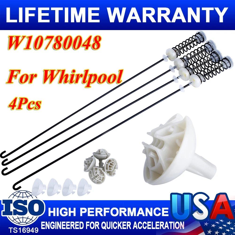 Washer Suspension Rod Kit For Whirlpool Kenmore Washing Machine W10780048 — retail product