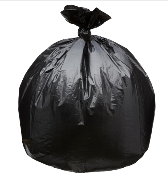 Black Trash 40-45 Gallons 1.5MIL (100/case) — cleaning product