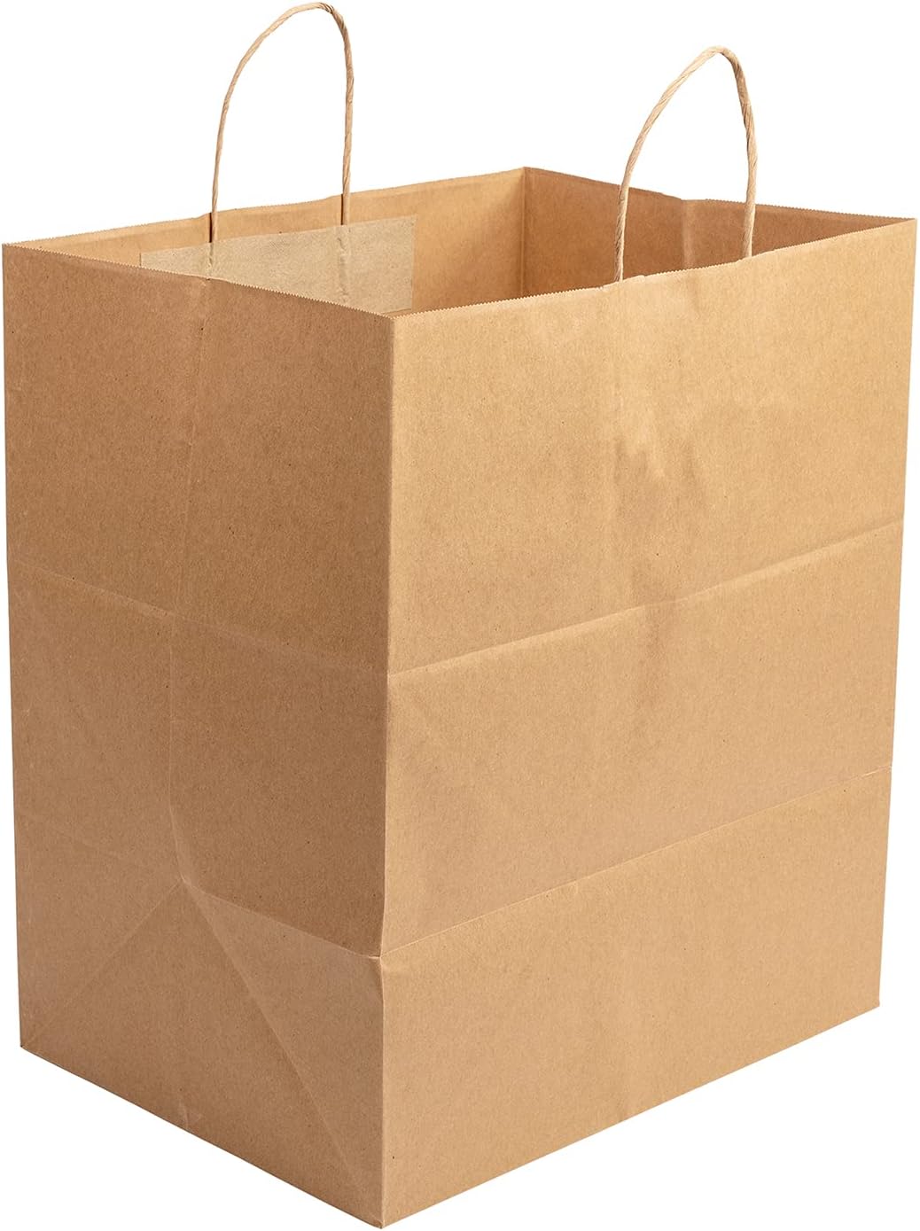 Brown Paper Bag w/ Handles 14x10x16 (200/case) — retail product