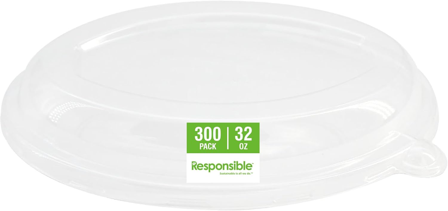 Burrito Lid 32oz (300/case) — retail product