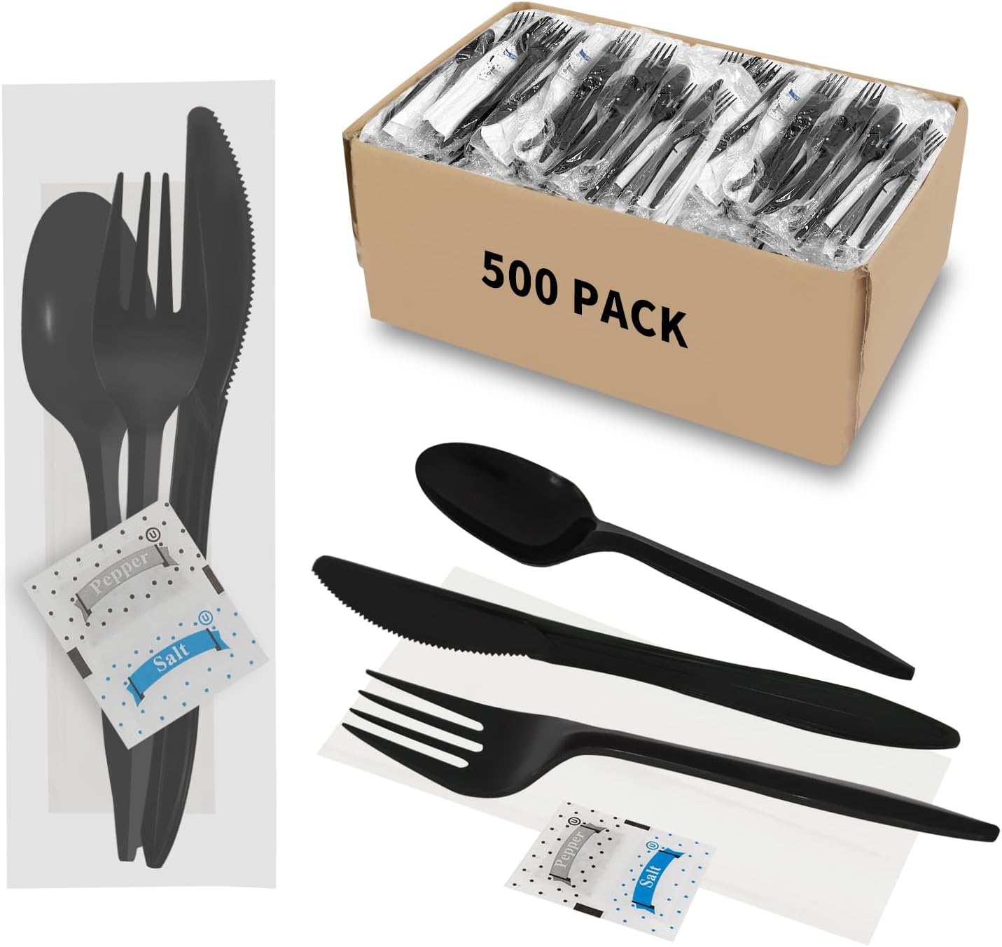 Cutlery Kit Medium Weight (500/Case) — catering supply