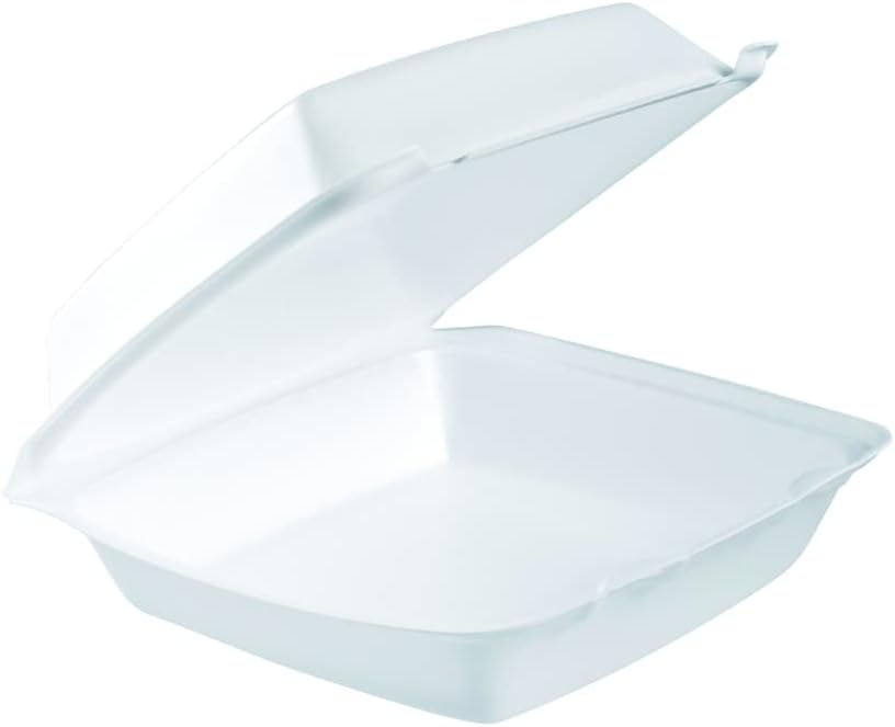 Dart Foam Container 85HT1 1-Compt (200/case) — catering supply