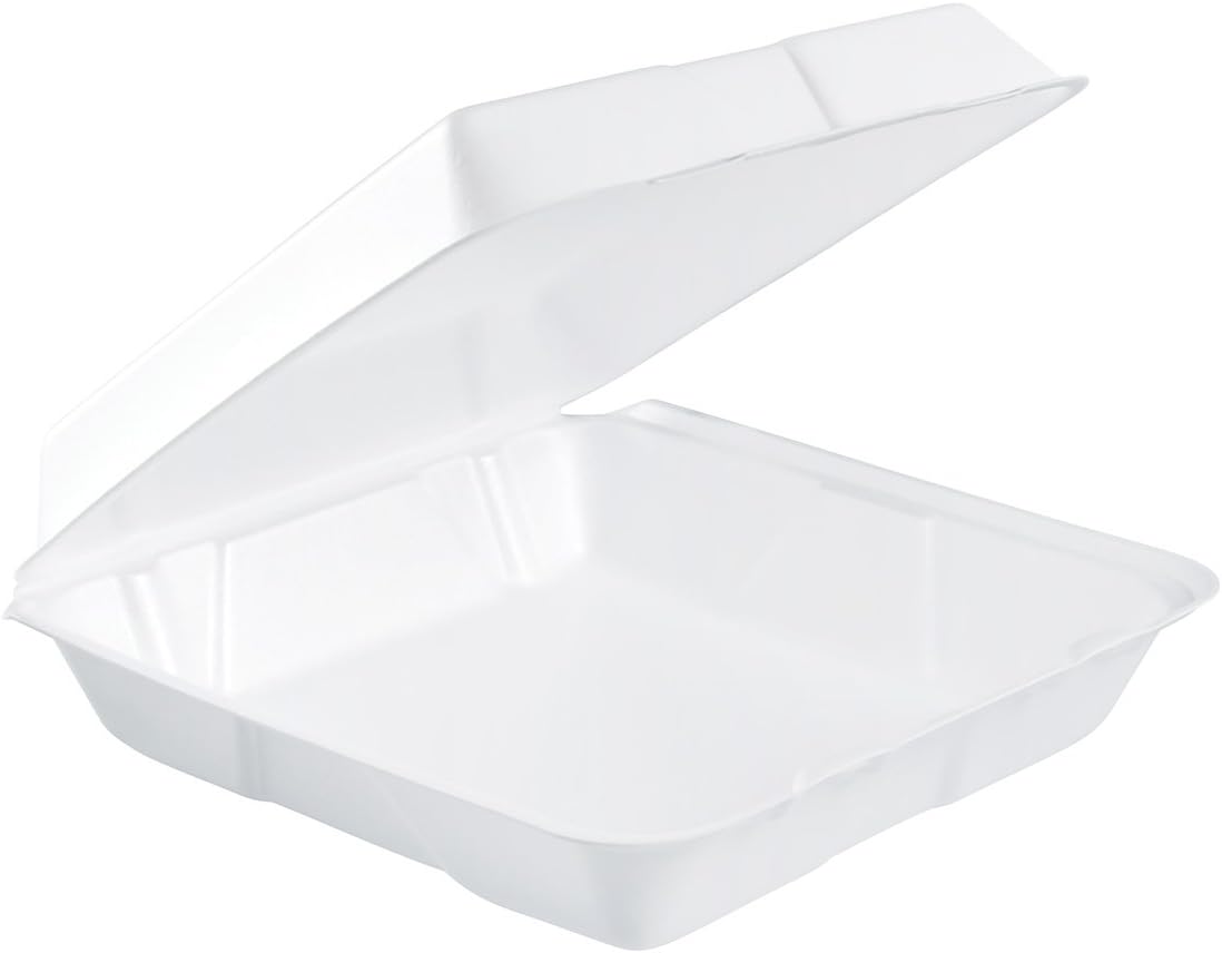 Dart Foam Container 95HT1 1-Compt (200/case) — catering supply