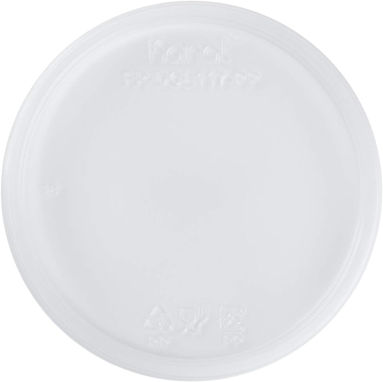 Deli Clear Container Lid Cold (500/units) — catering supply