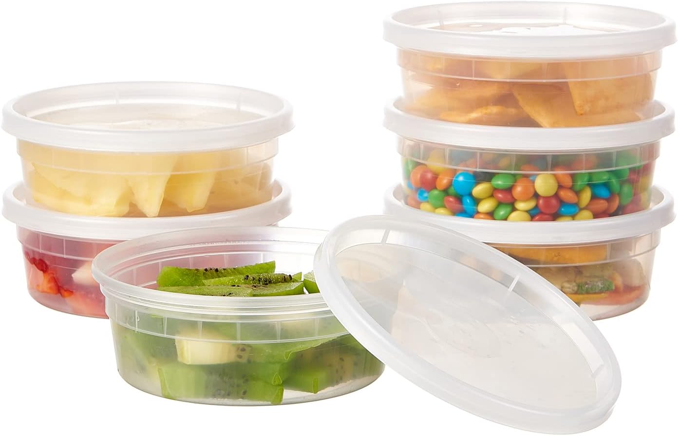 Deli Clear Soup Container 8oz (240-pack) — catering supply