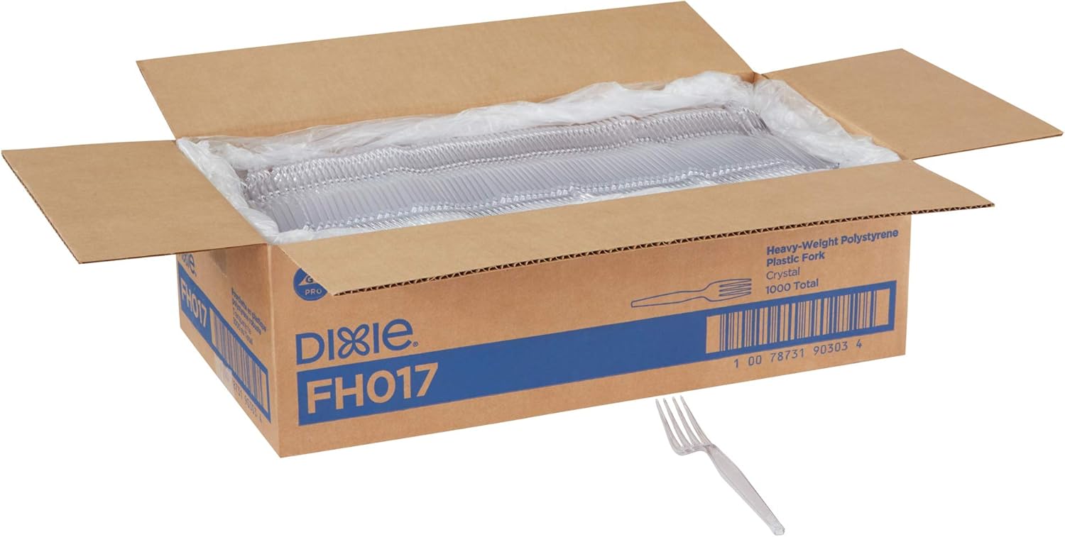 Heavy Weight Clear Fork (1000/case) — retail product