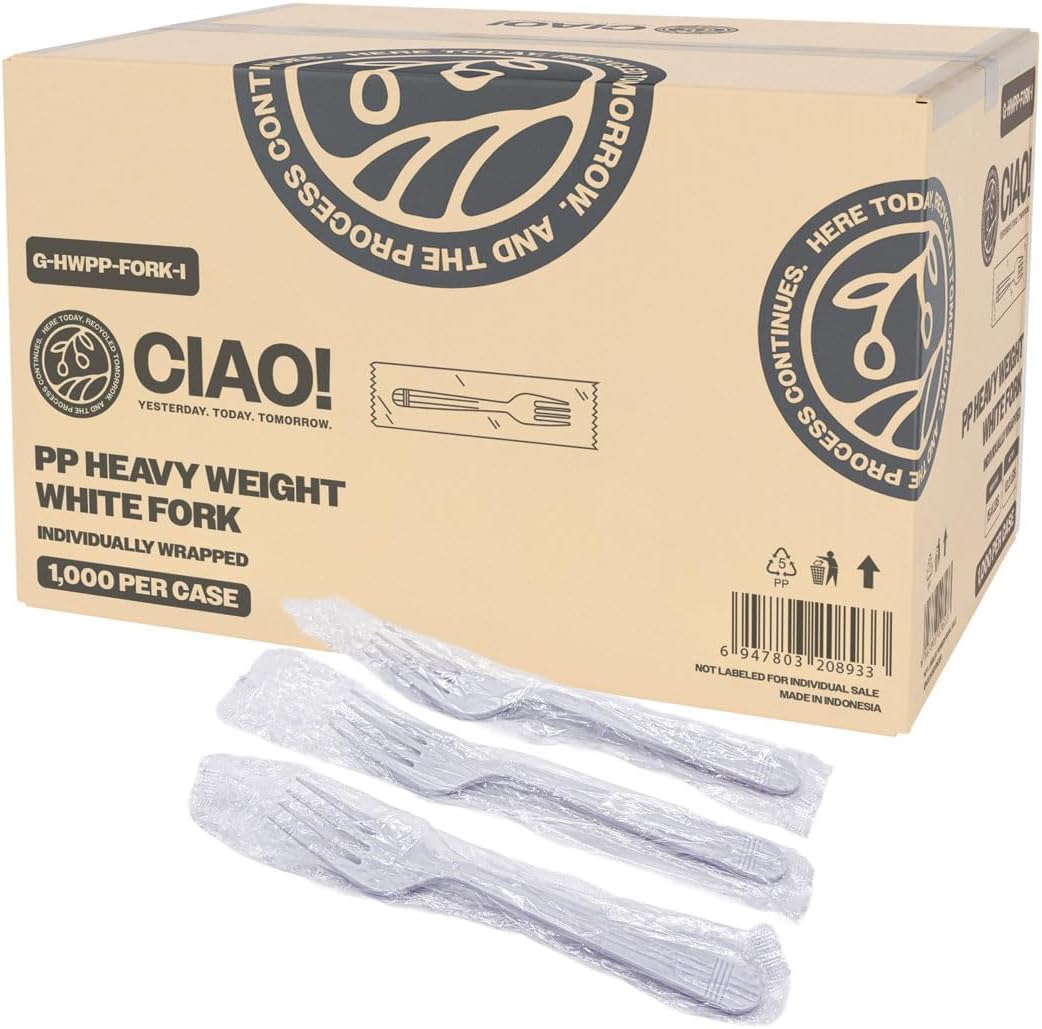 Heavy Weight Wrapped Fork (1000/case) — retail product