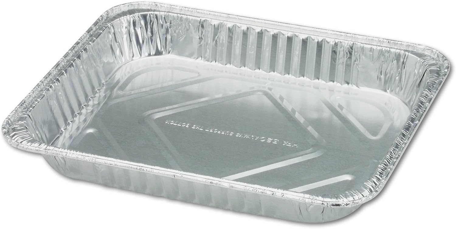 HFA 320 Aluminum Half Size Shallow Pan (100/case) — retail product