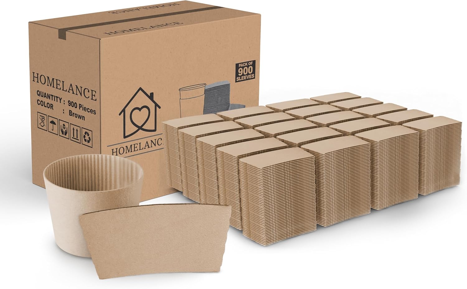 Hot Cup Sleeve 10-20oz (1000/case) — catering supply
