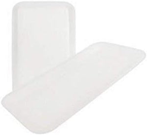 Meat Foam Tray 10S White (500/case) — foil pan or tray
