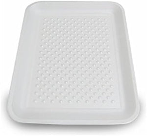 Meat Foam Tray 4PP White (400/case) — foil pan or tray