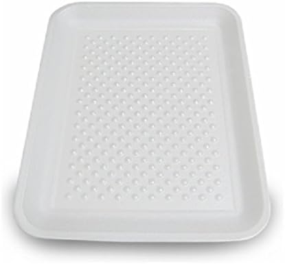 Meat Foam Tray 4PP White (400/case) — retail product