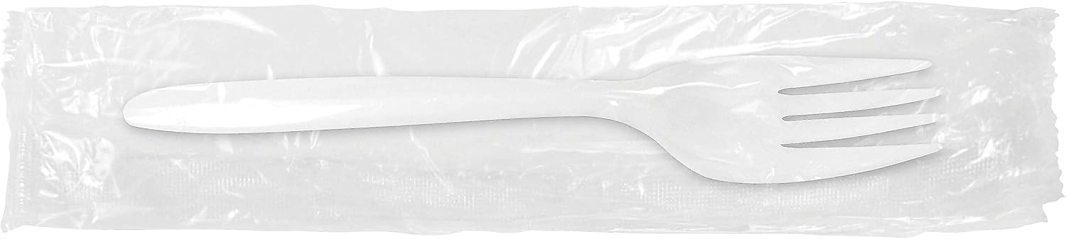 Medium Weight White Fork (1000/Case) — retail product