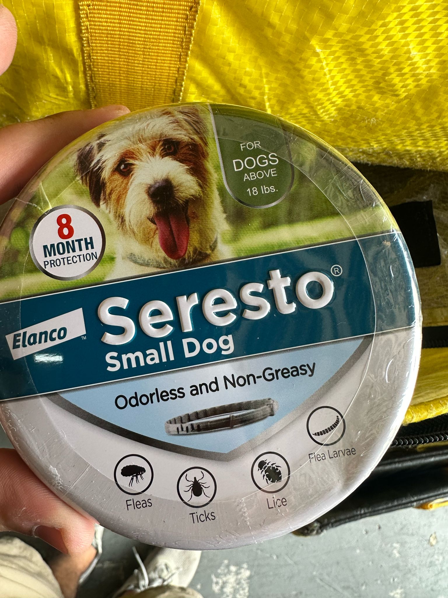 Seresto Elanco Flea & Tick Collar Small Dogs — pet care product
