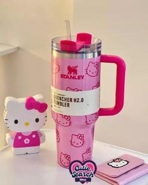 Hello Kitty Cup Flowstate Tumbler - 40oz - Purple Glitter Limited Edition — insulated drinkware