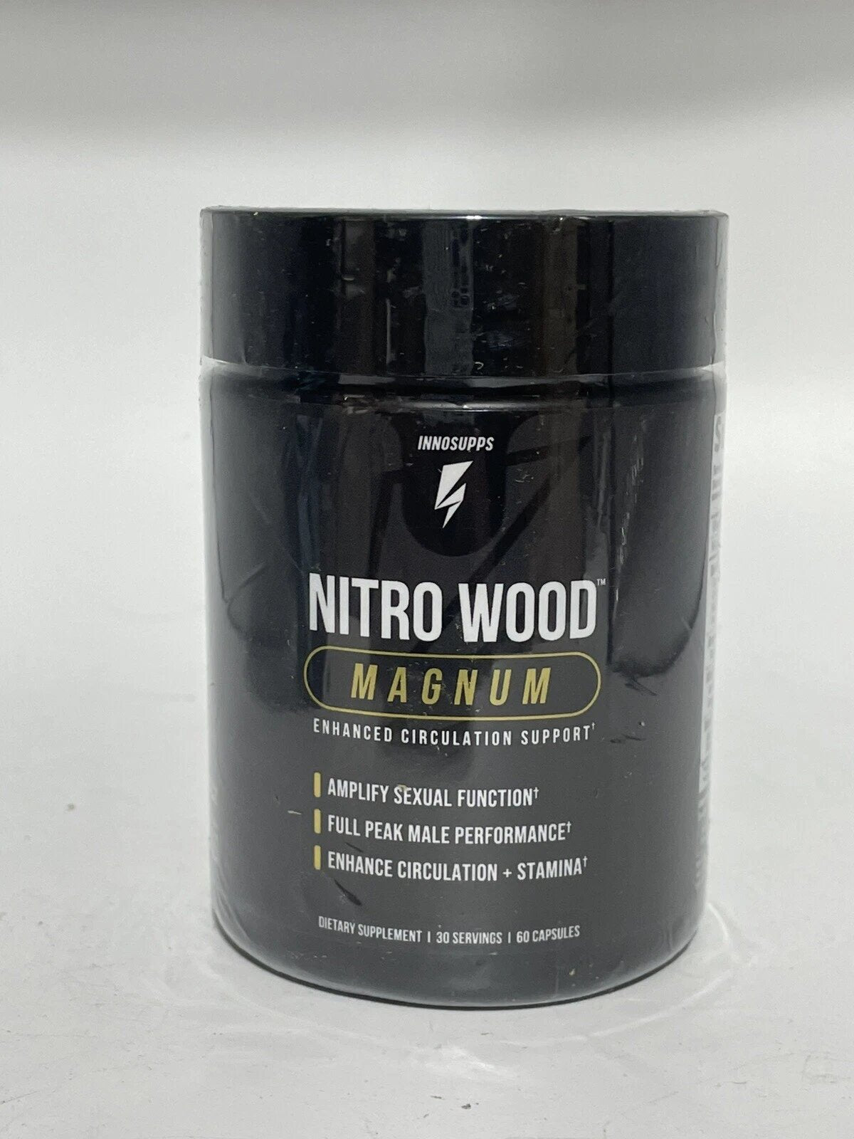 InnoSupps Nitro Wood Magnum Advanced Circulation Performance Support 60 Capsules — supplement pack