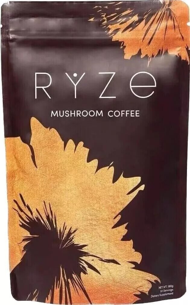 Ryze Mushroom Coffee Brown — supplement pack