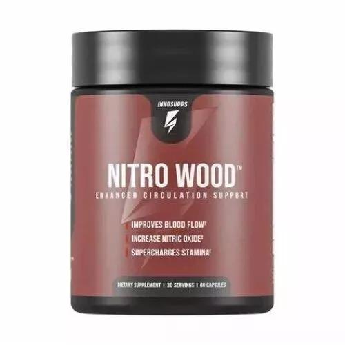 InnoSupps Nitro Wood Enhanced Circulation Support 60 Capsules — supplement pack