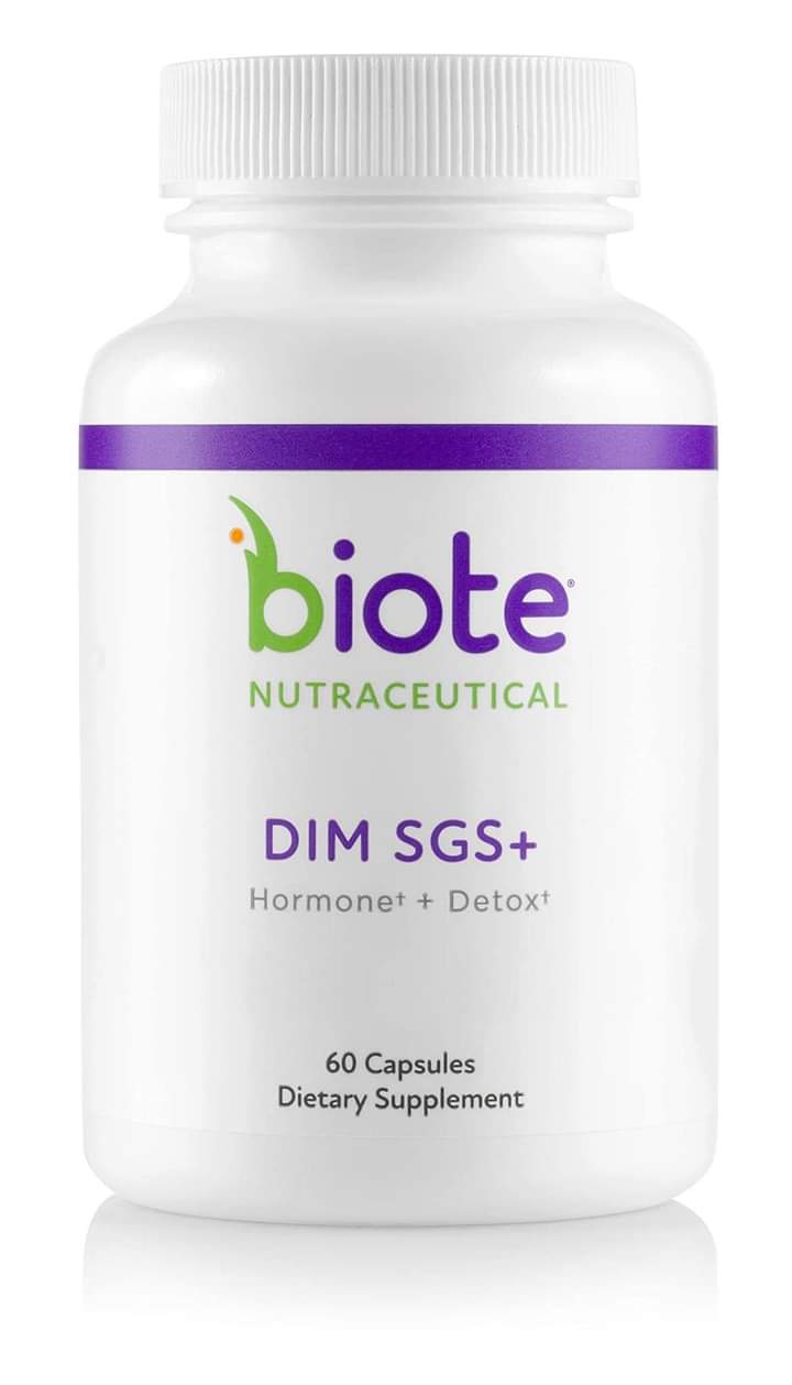 bioTE Nutraceuticals - DIM SGS + - Hormone + Detox (60 Capsules) — supplement pack