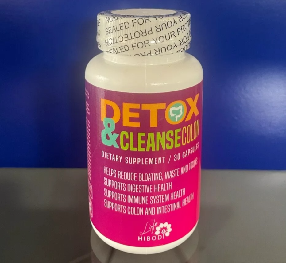 Detox & Cleanse Colon by Hibody (- -) — supplement pack