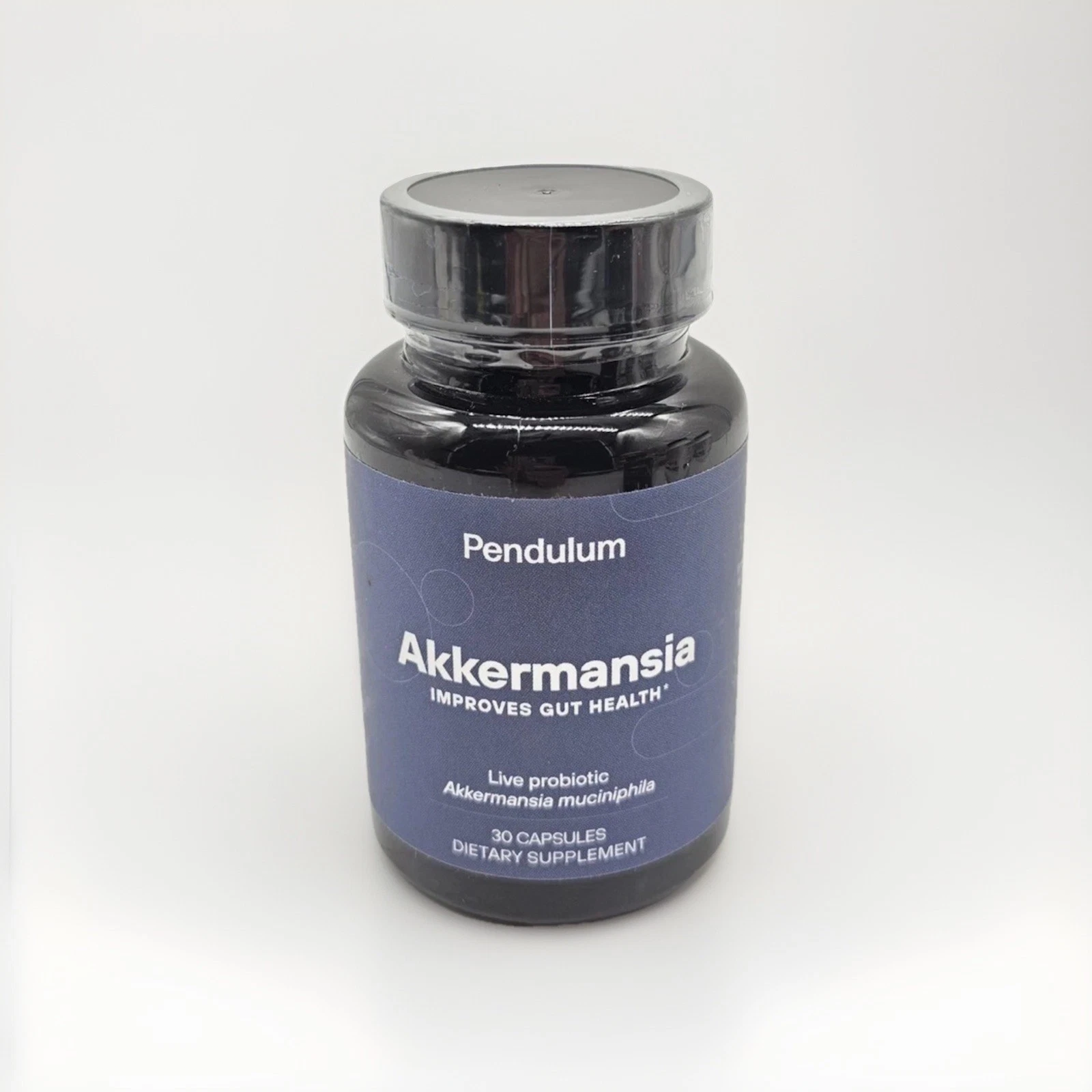 Pendulum Akkermansia 30 Capsules Improves Gut Health Live Probiotic BB — supplement pack