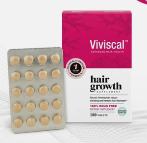 Viviscal Hair Growth Supplements For Women For Thicker, Fuller Hair 180 Tablet — supplement pack
