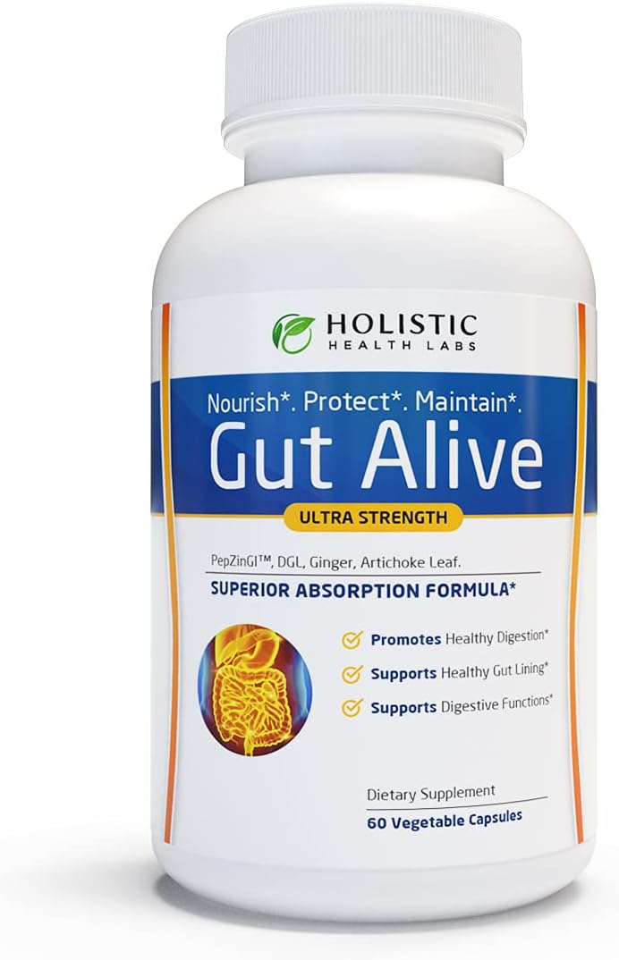Gut Alive For Restoring Gut Lining 60 Capsule — supplement pack
