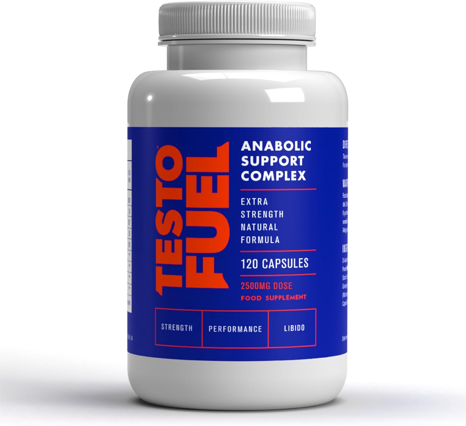 ROAR AMBITION TestoFuel 120 T-Booster Pills - Test Booster for Men — supplement pack
