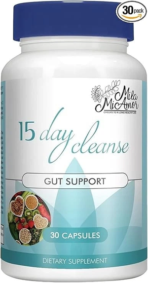 New ORIGINAL Milamiamor 15 Day Cleanse - Gut and Colon Support USA — supplement pack