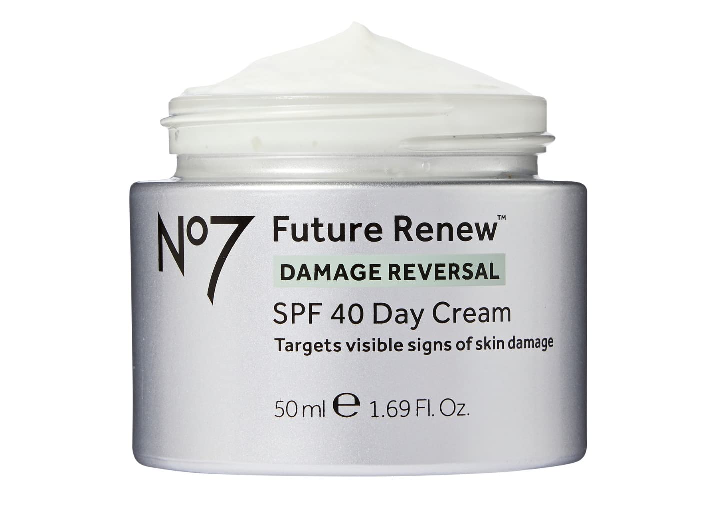 No7 Future Renew Damage Reversal Day Cream SPF40 50ml — skincare product