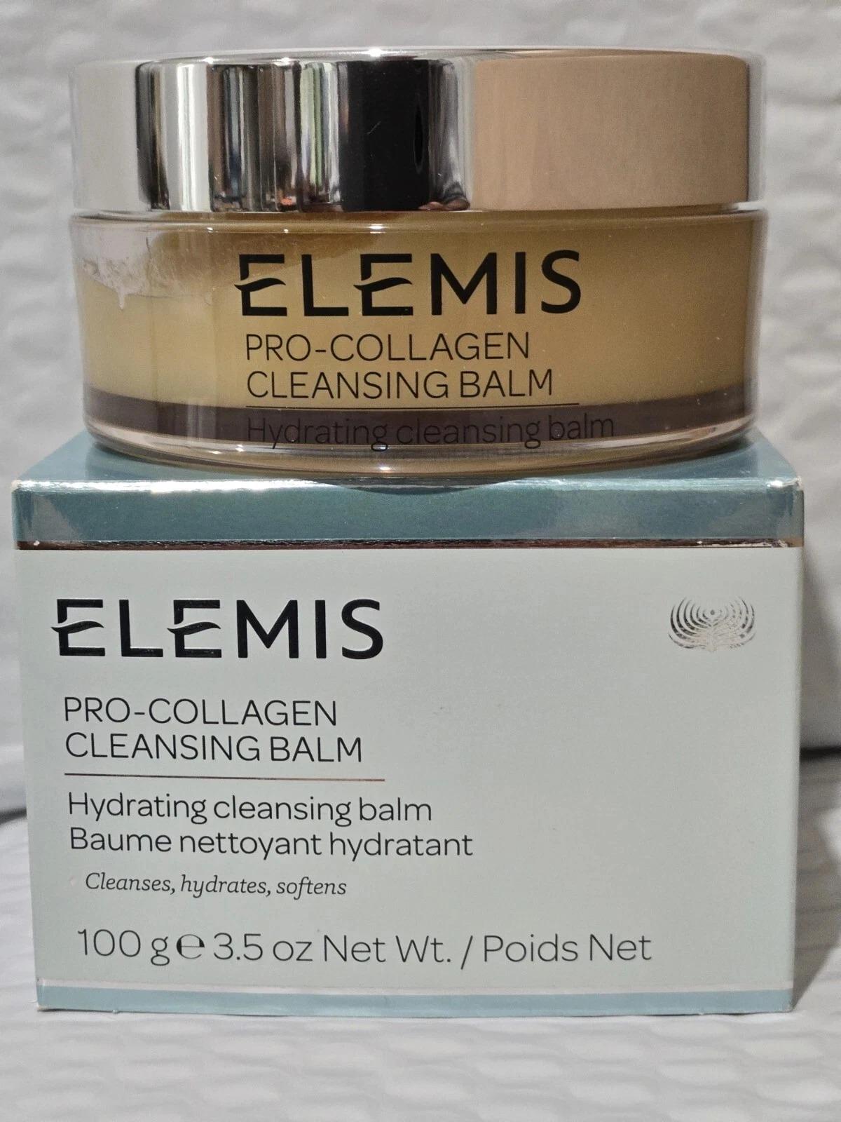 Elemis Pro-Collagen Cleansing Balm 3.4oz / 100ml — supplement pack