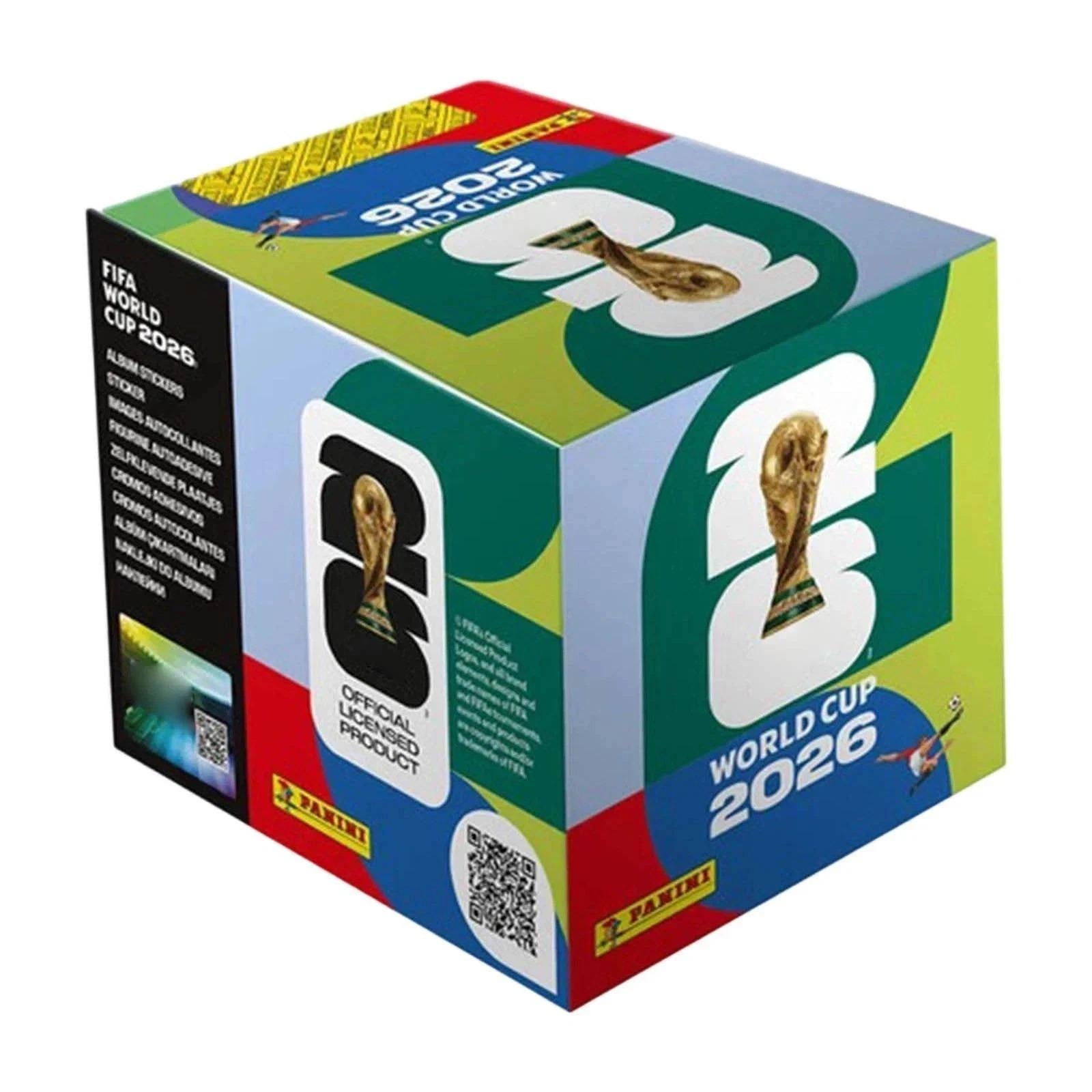 FIFA World Cup 2026 PANINI Collection - Box 50 packs 350 stickers US — retail product