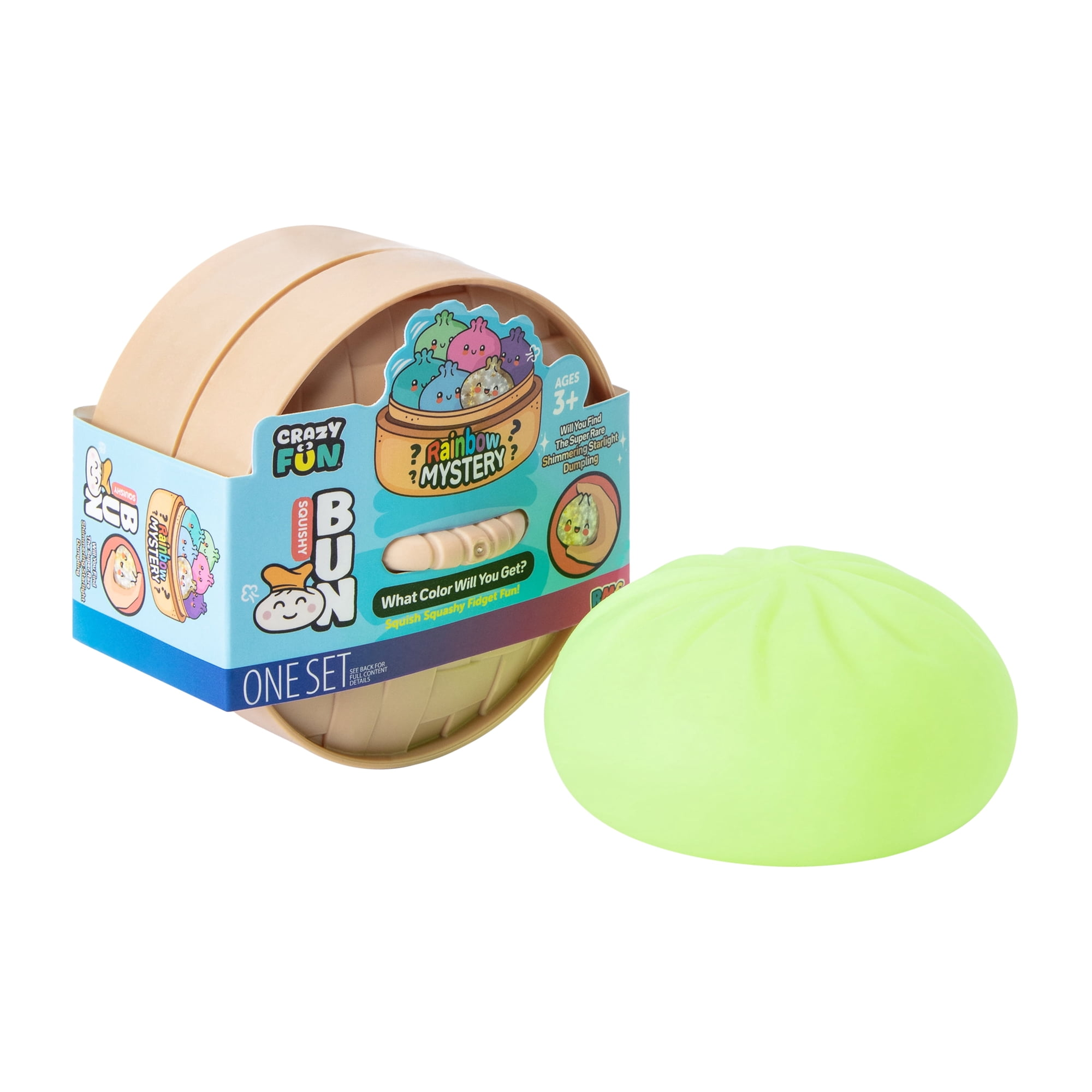 Mystery Squishy Bao Bun Sensory Fidget Toy (crazy fun) — retail product