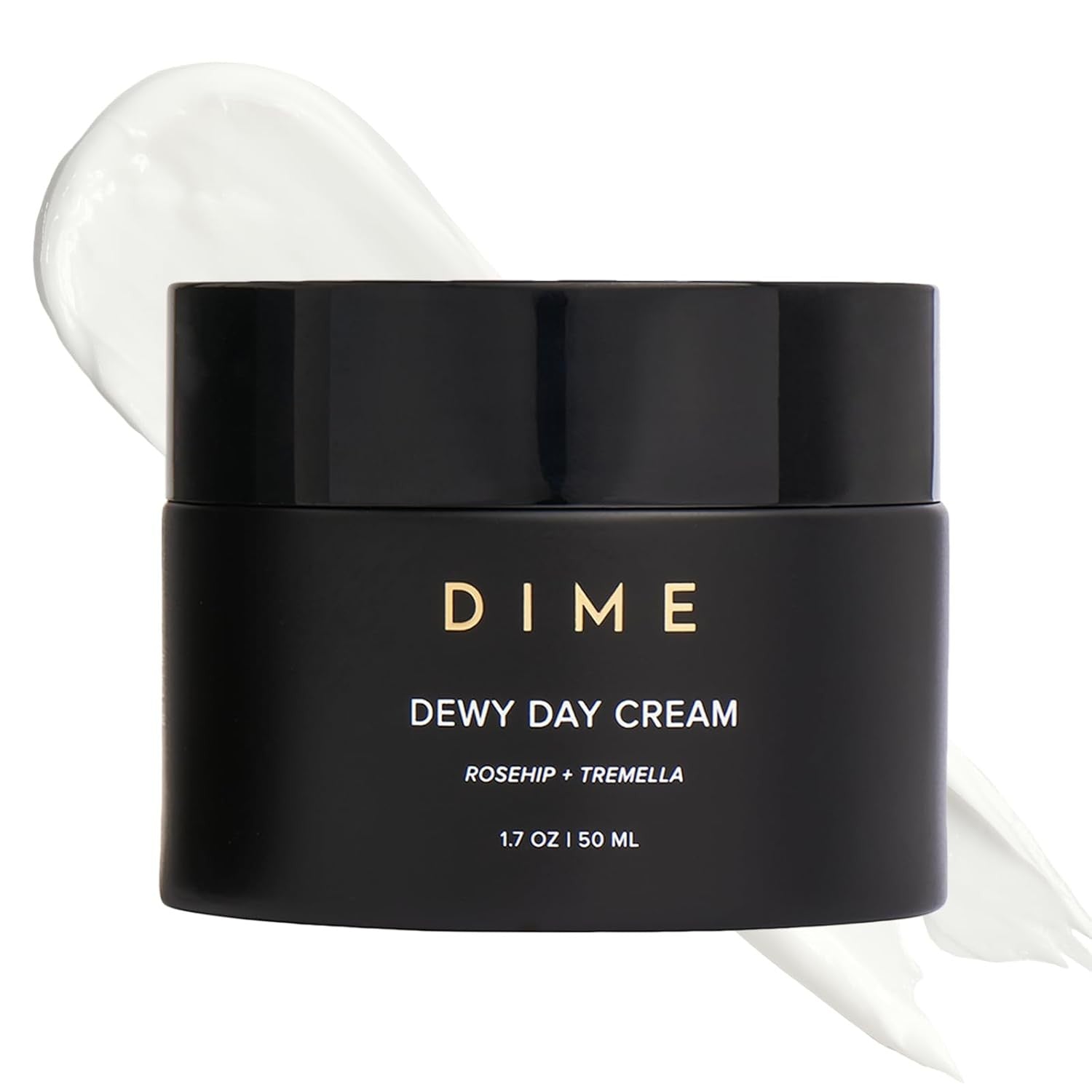 DIME Beauty Dewy Day Cream, Morning Face Moisturizer with Rosehip Oil and Tremel — skincare product