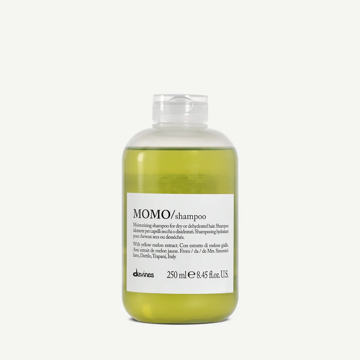 Davines MOMO Moisturizing Shampoo - 8.45 fl oz 250ml — hair care product