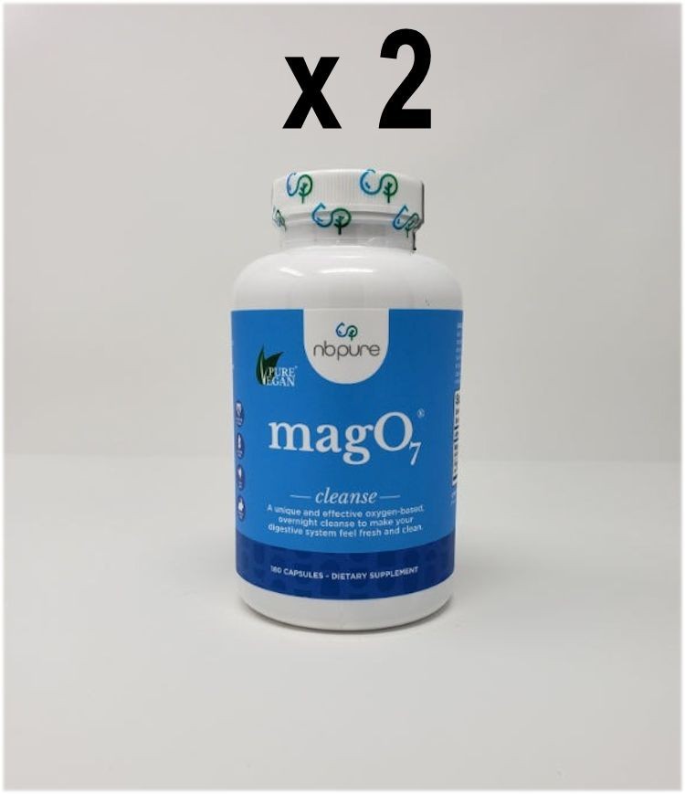Nbpure MagO7 Cleanse Digestion Detox 180 Capsules — supplement pack