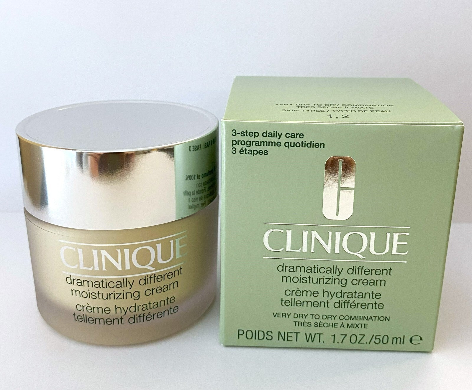 Clinique Dramatically Different Moisturizing Cream 1.7oz/50ml Full — skincare product