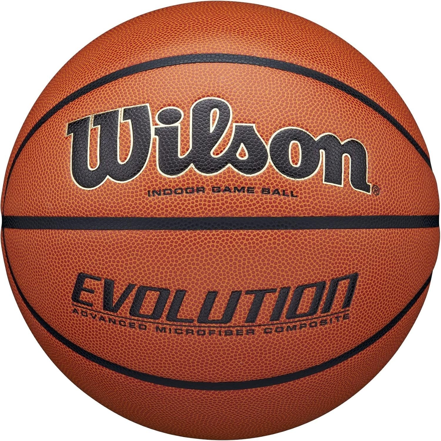 WILSON Men's Evolution Game Basketball (29.5) - Regular size Composite material (Lather) — home and kitchen product